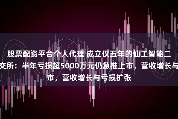 股票配资平台个人代理 成立仅五年的仙工智能二次闯关港交所：半年亏损超5000万元仍急推上市，营收增长与亏损扩张