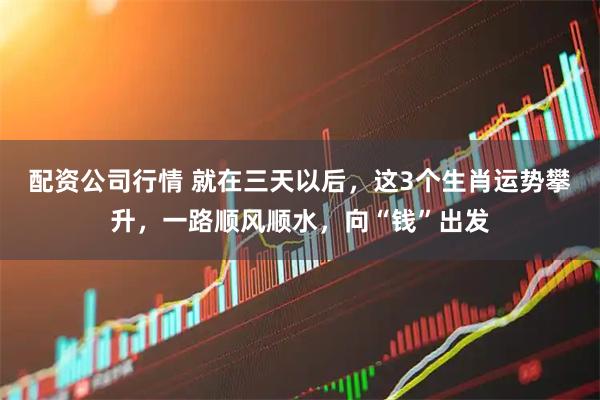 配资公司行情 就在三天以后，这3个生肖运势攀升，一路顺风顺水，向“钱”出发